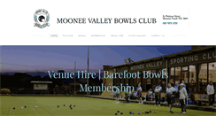 Desktop Screenshot of mooneevalleybowlsclub.com